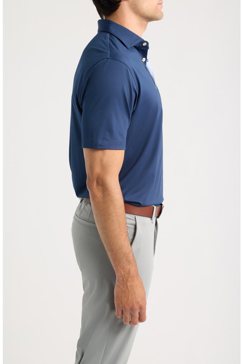 Solid Summer Comfort Performance Jersey Polo, Alternate, color, NAVY