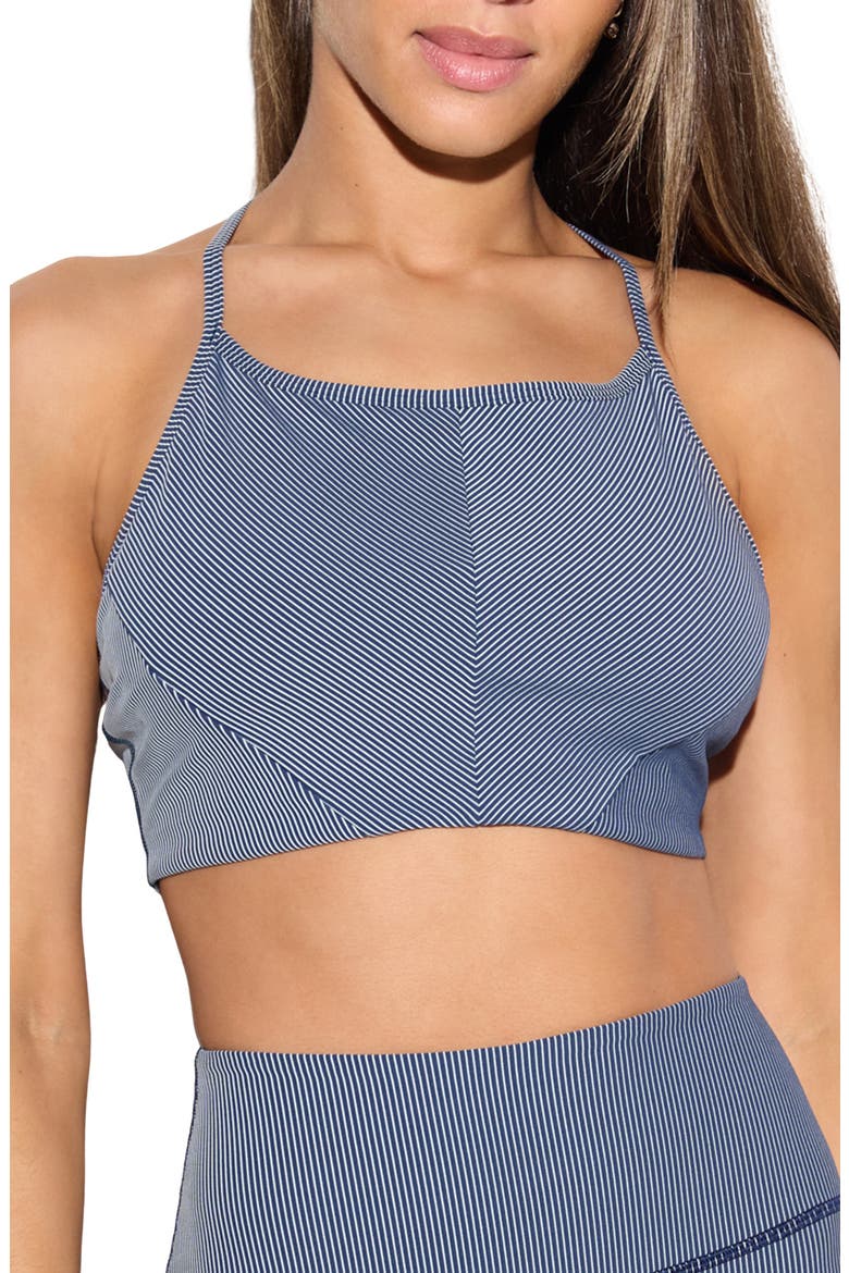 Kenzie Bra Top, Main, color, INDIGO/ BLUE MIST