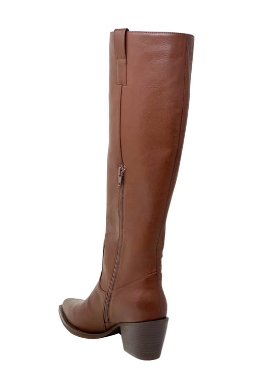 Shushop Vienna Knee High Western Boot In Pattern