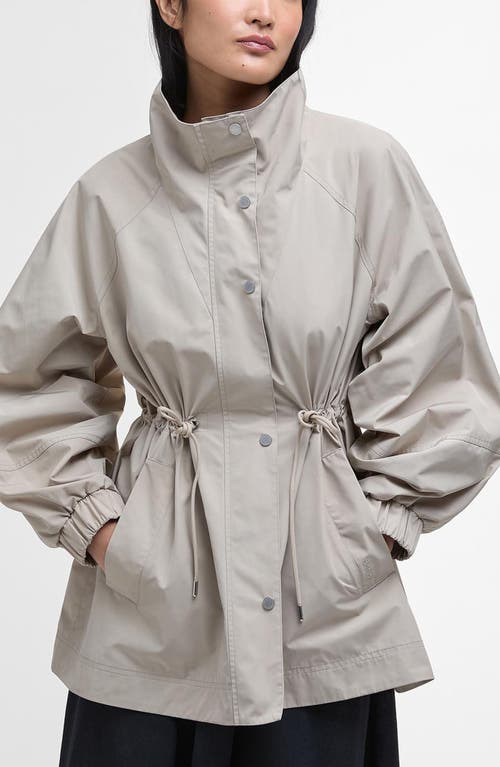 Barbour Suri Showerproof Jacket In Light Sand Safa