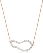 Monica Vinader Riva Pod Diamond Pendant Necklace (Nordstrom Exclusive)