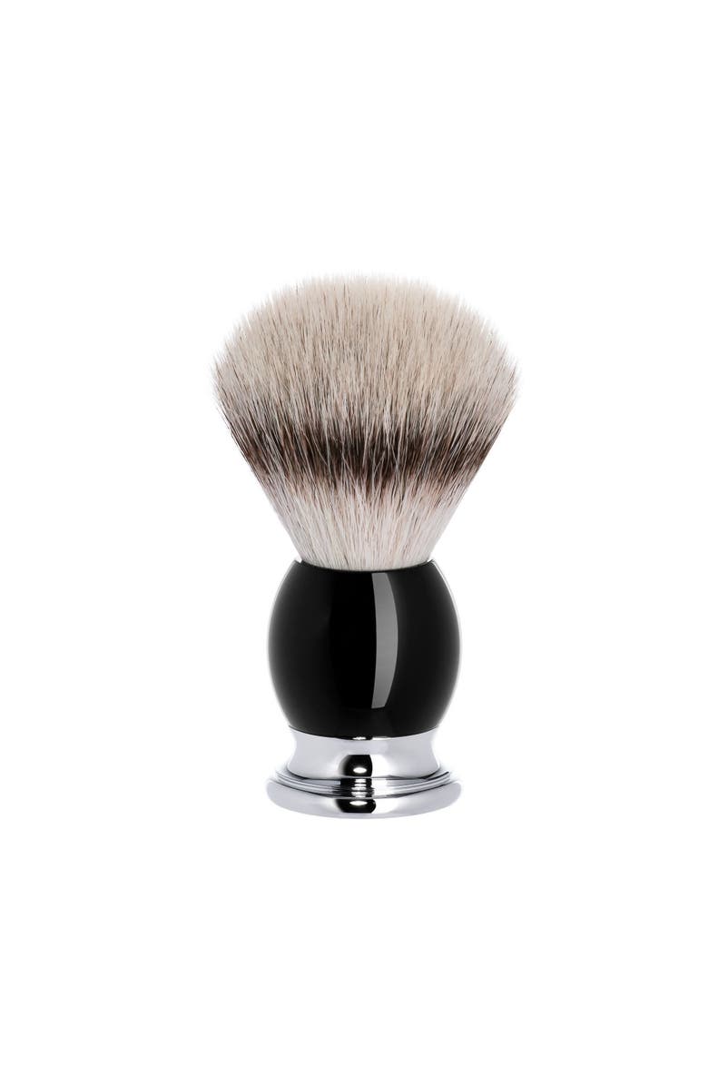 MÜHLE Sophist Black Silvertip Fiber Shaving Brush, Main, color, Black