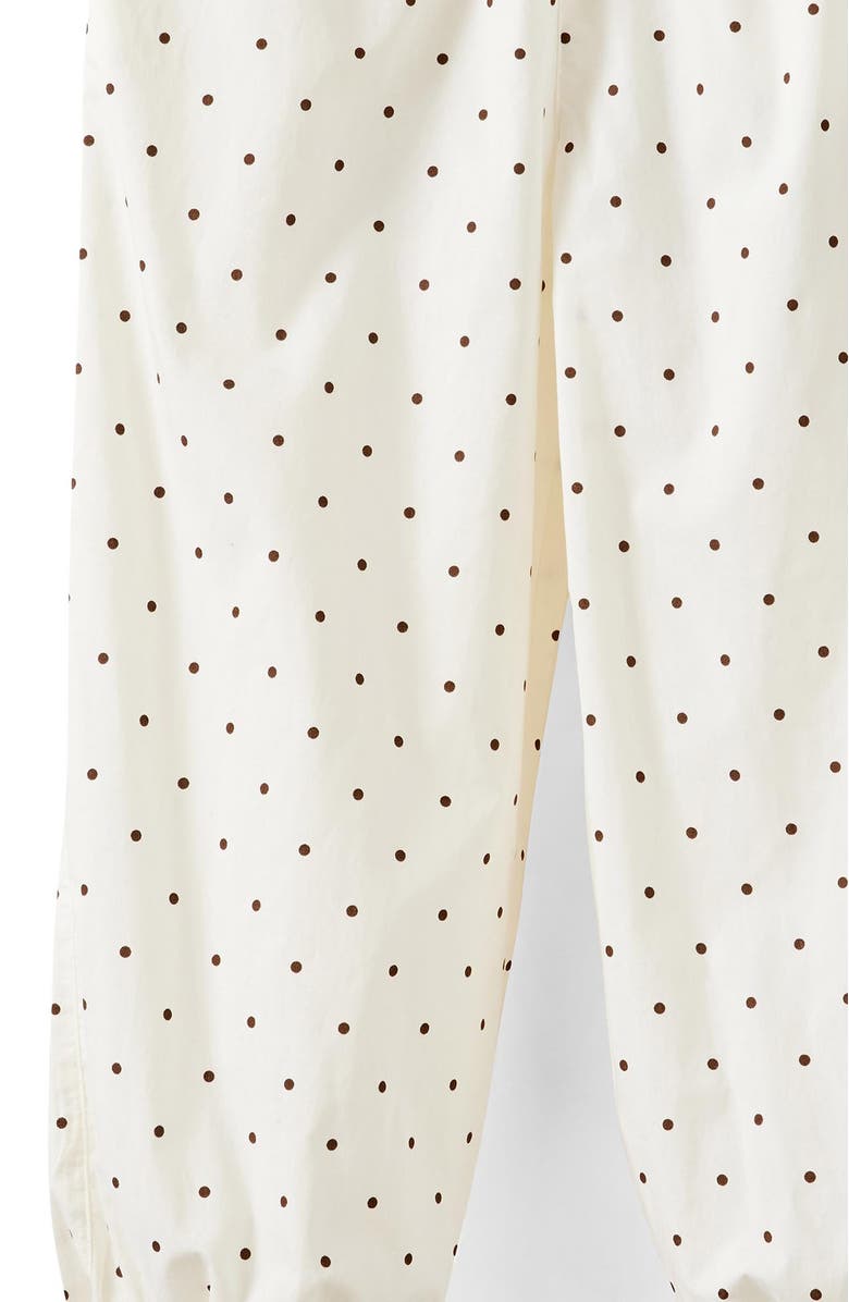 Cotton On Kids Kid's Gigi Bubble Hem Pant, Alternate, color, Dark Vanilla Rocky Road Spot