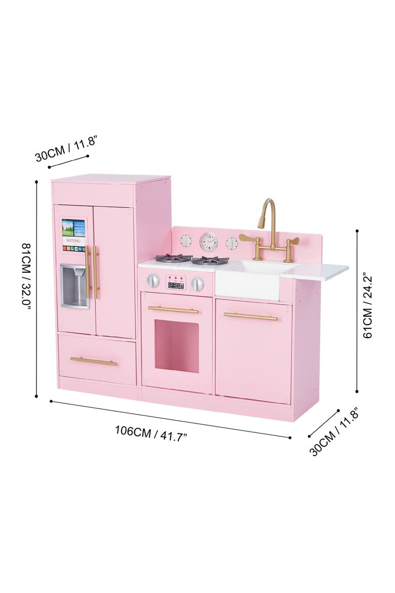 Little Chef Modern Kitchen Playset, Alternate, color, PINK