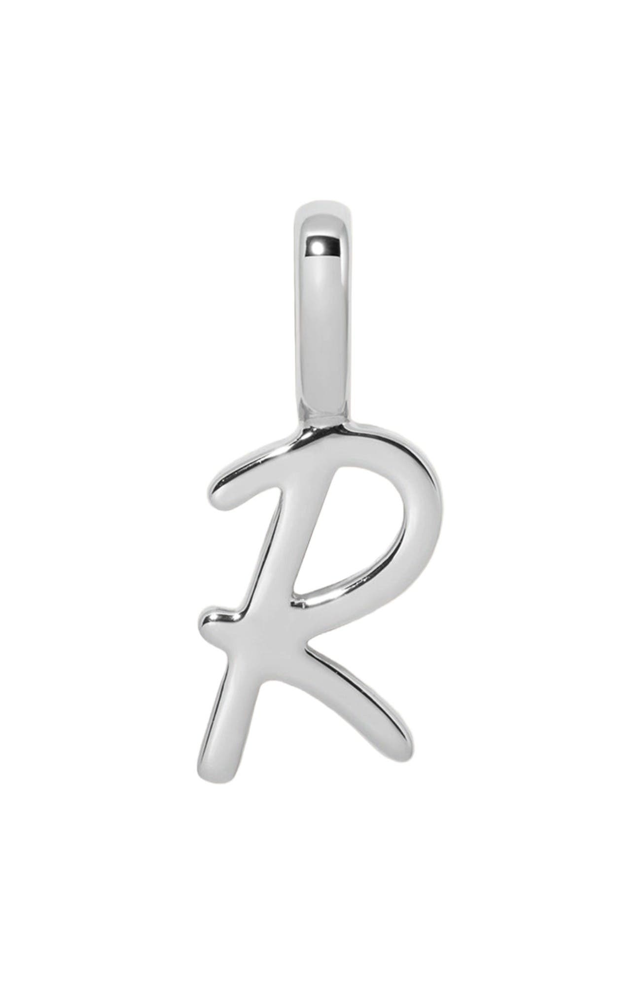 Silver Initial R