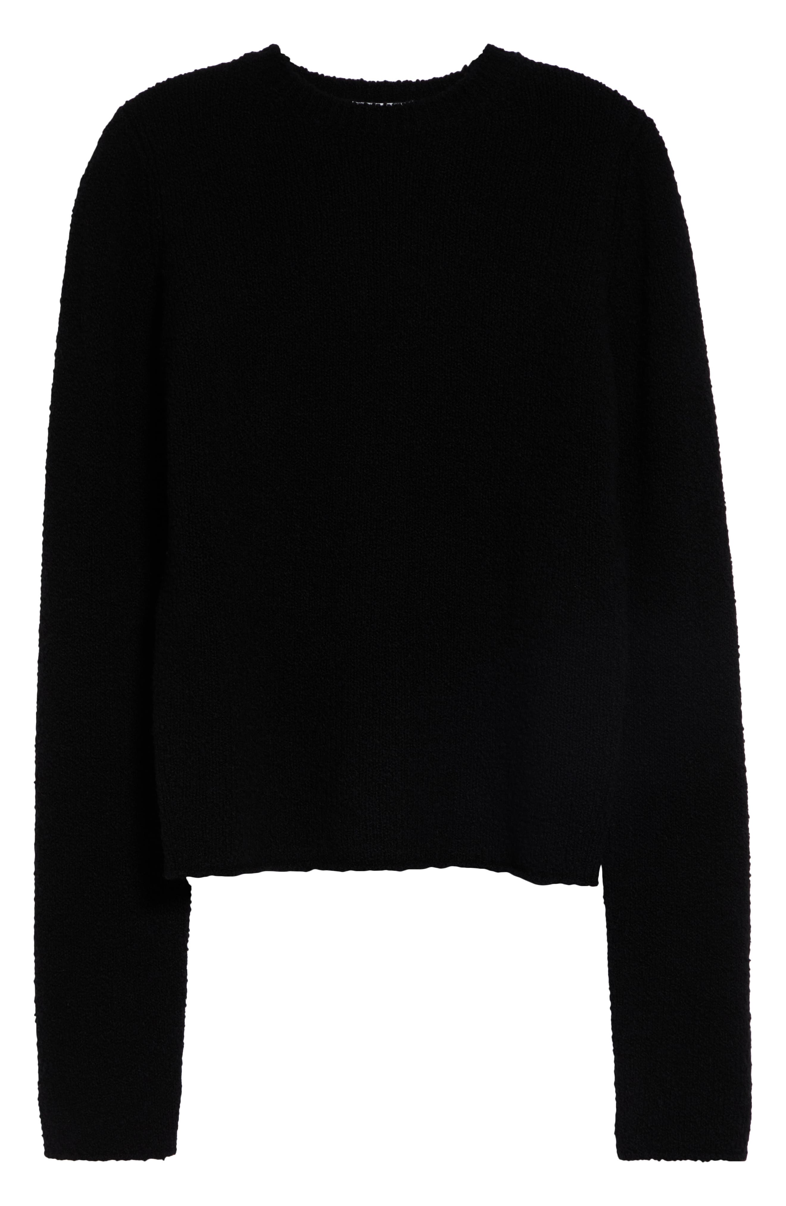 selected BLACK BOUCLE