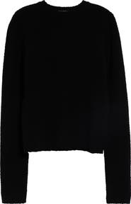RIER Wool Bouclé Roundneck Sweater