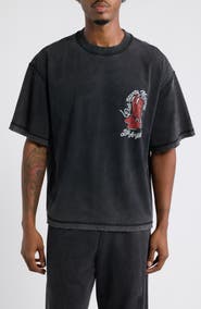 DIET STARTS MONDAY Cowboy Crewneck T-Shirt