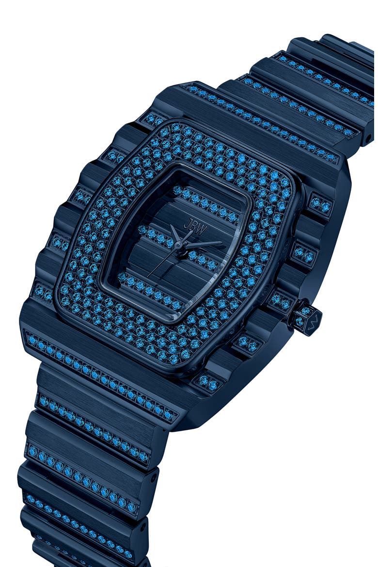 Reserve Atlas Bracelet Watch, 34mm, Alternate, color, BLUE
