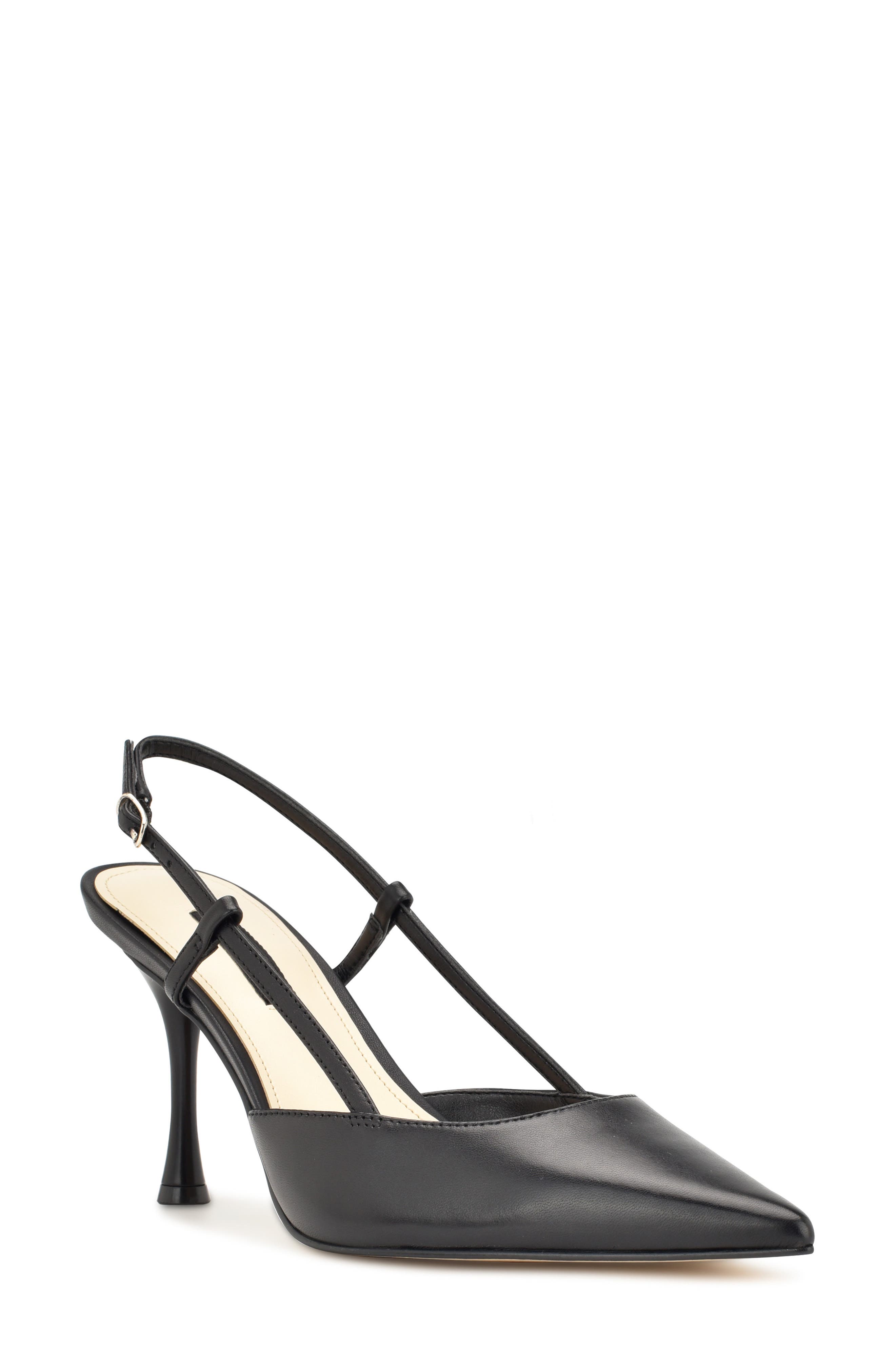 Nine West Peni Pointed Toe Pump, Main, color, Black 001
