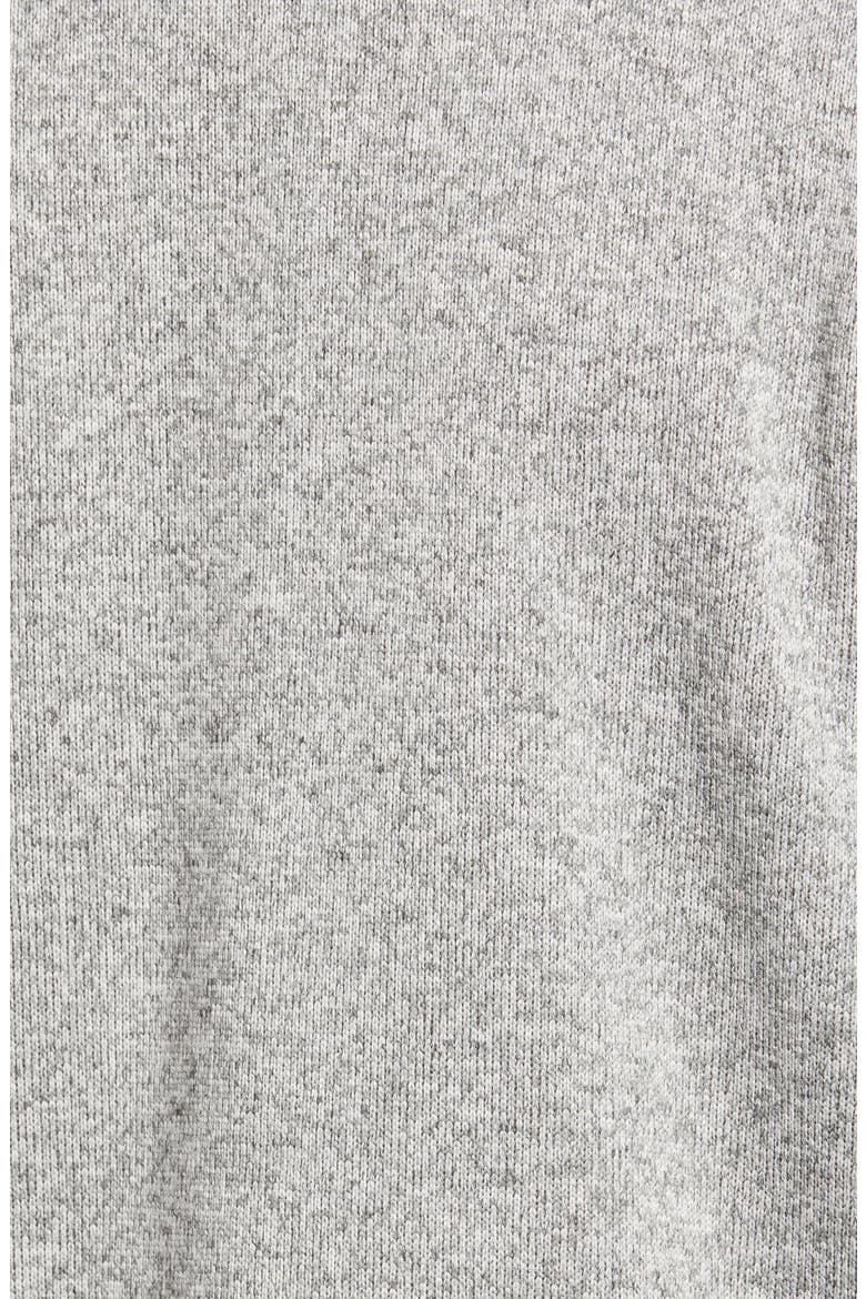 Men's Sweater Fleece Jacket, Alternate, color, GREY HEATHER