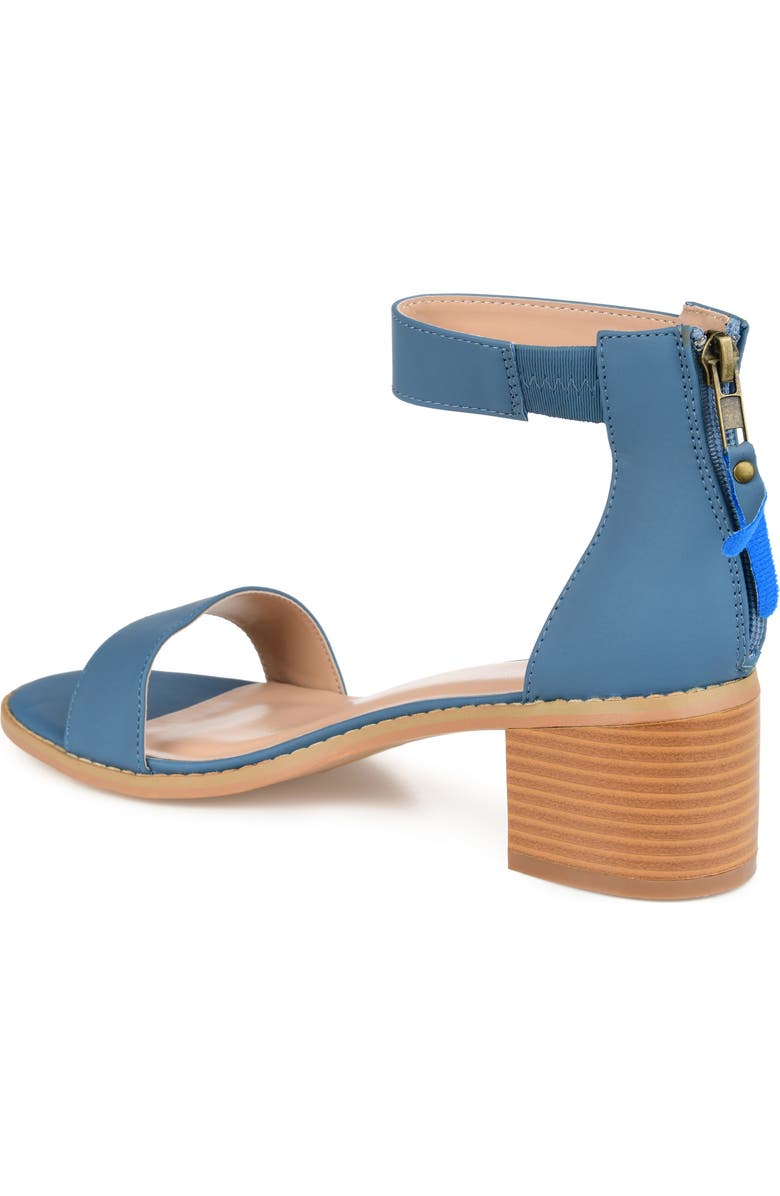 Journee Collection Percy Open Toe Heeled Sandal, Alternate, color, Blue