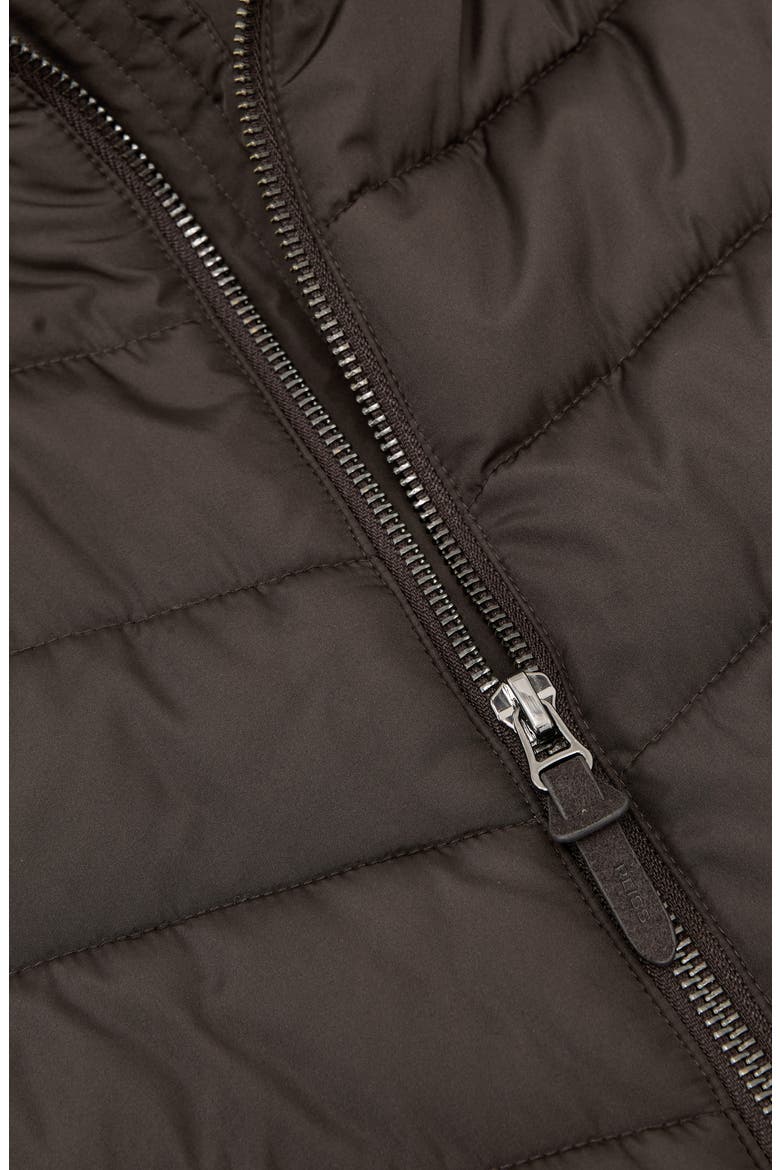 Calvorn Quilted Hybrid Jacket, Alternate, color, BROWN