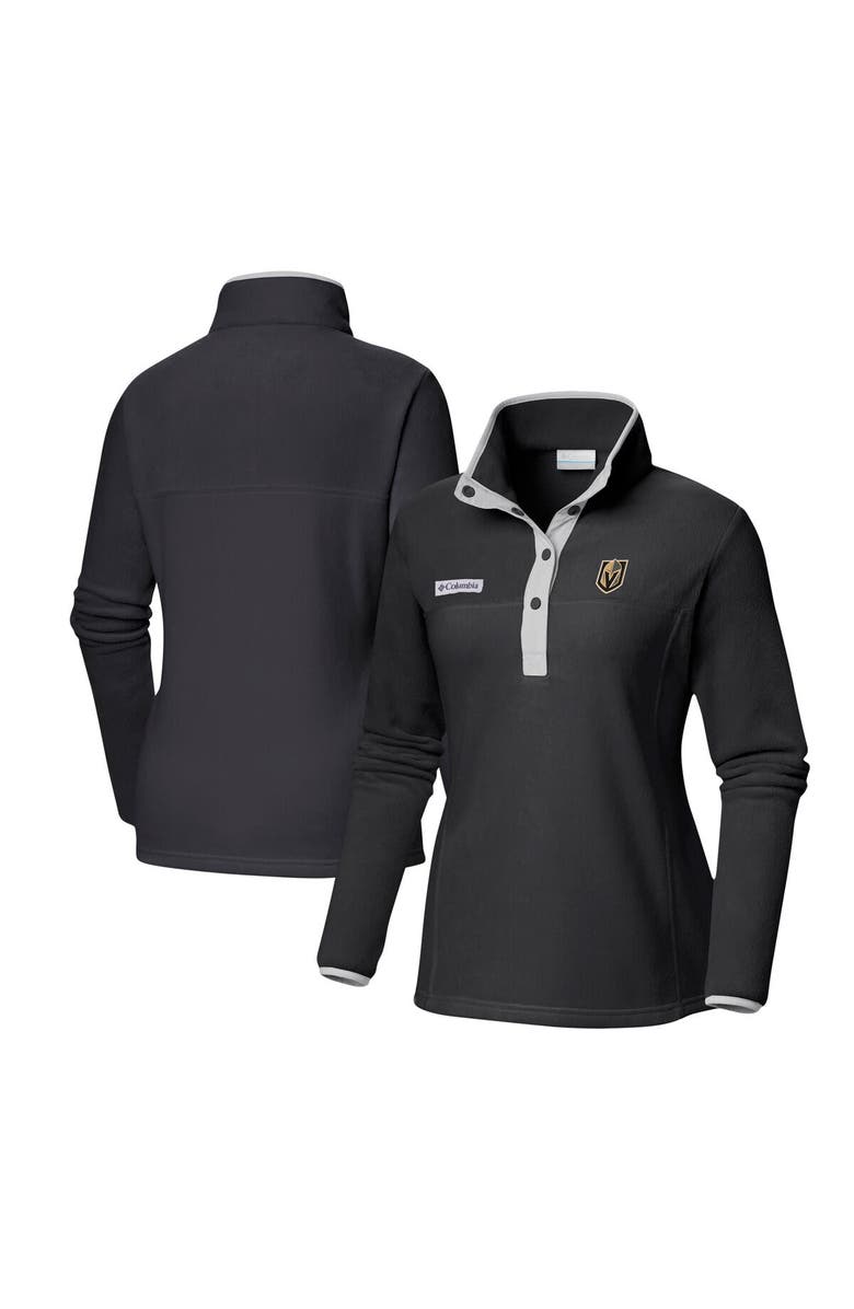 Columbia Women's Columbia Black Vegas Golden Knights Benton Springs Half-Snap Jacket, Alternate, color, Black