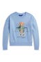 Kids' Polo Bear French Terry Graphic Sweatshirt