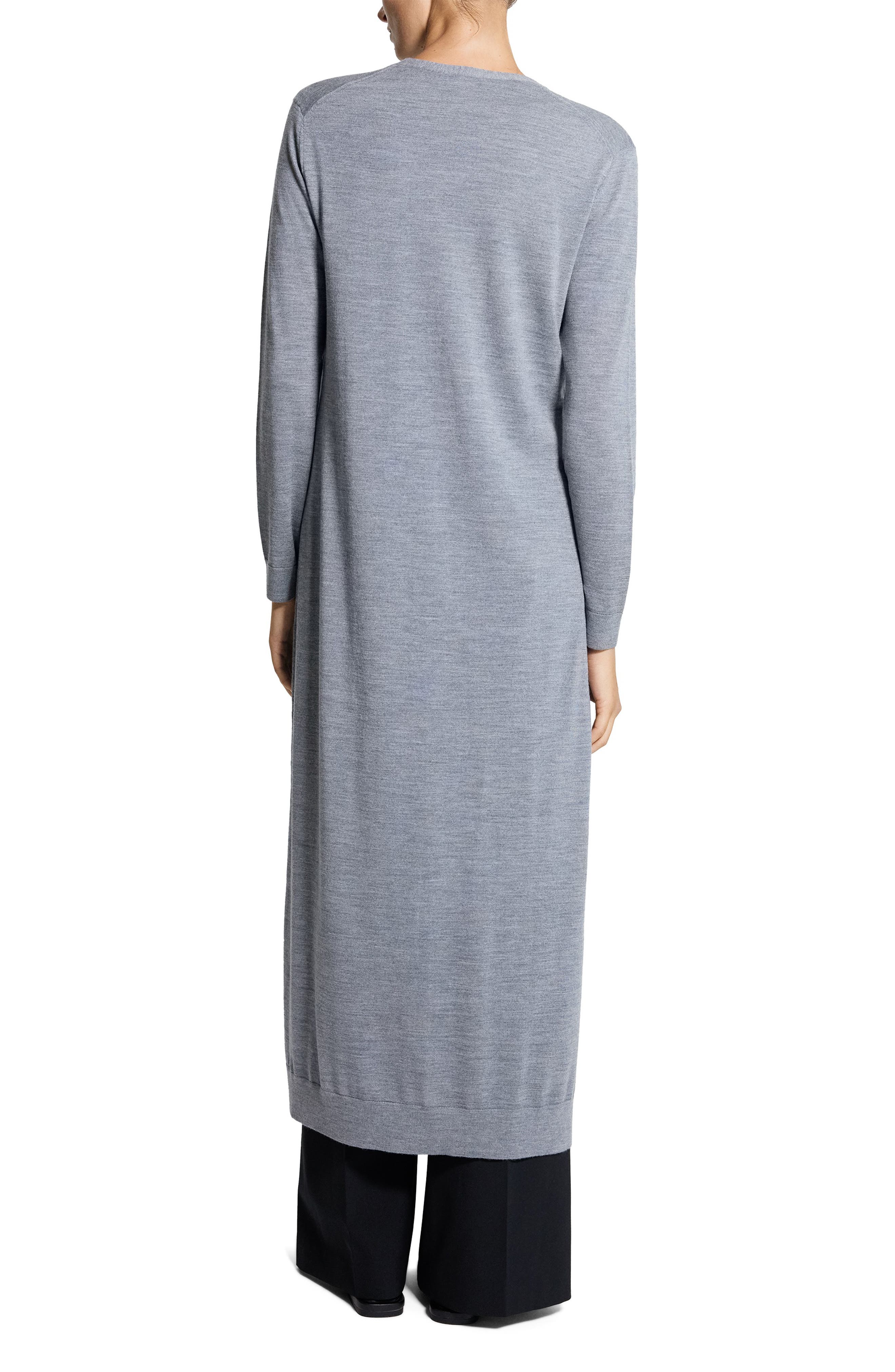 Merino Wool Longline Cardigan - image 2