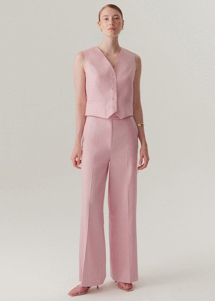Nevaeh Fit Linen Trousers