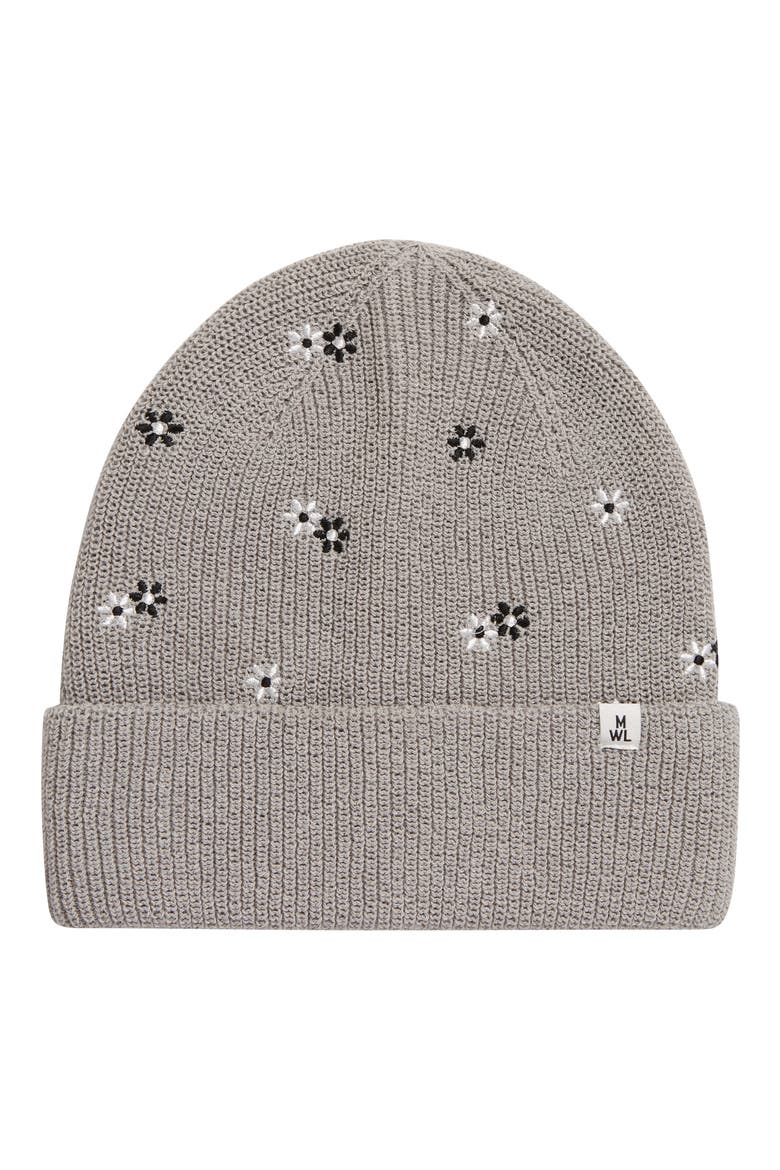 Recycled Cotton Cuffed Beanie, Main, color, TELLURIDE STONE