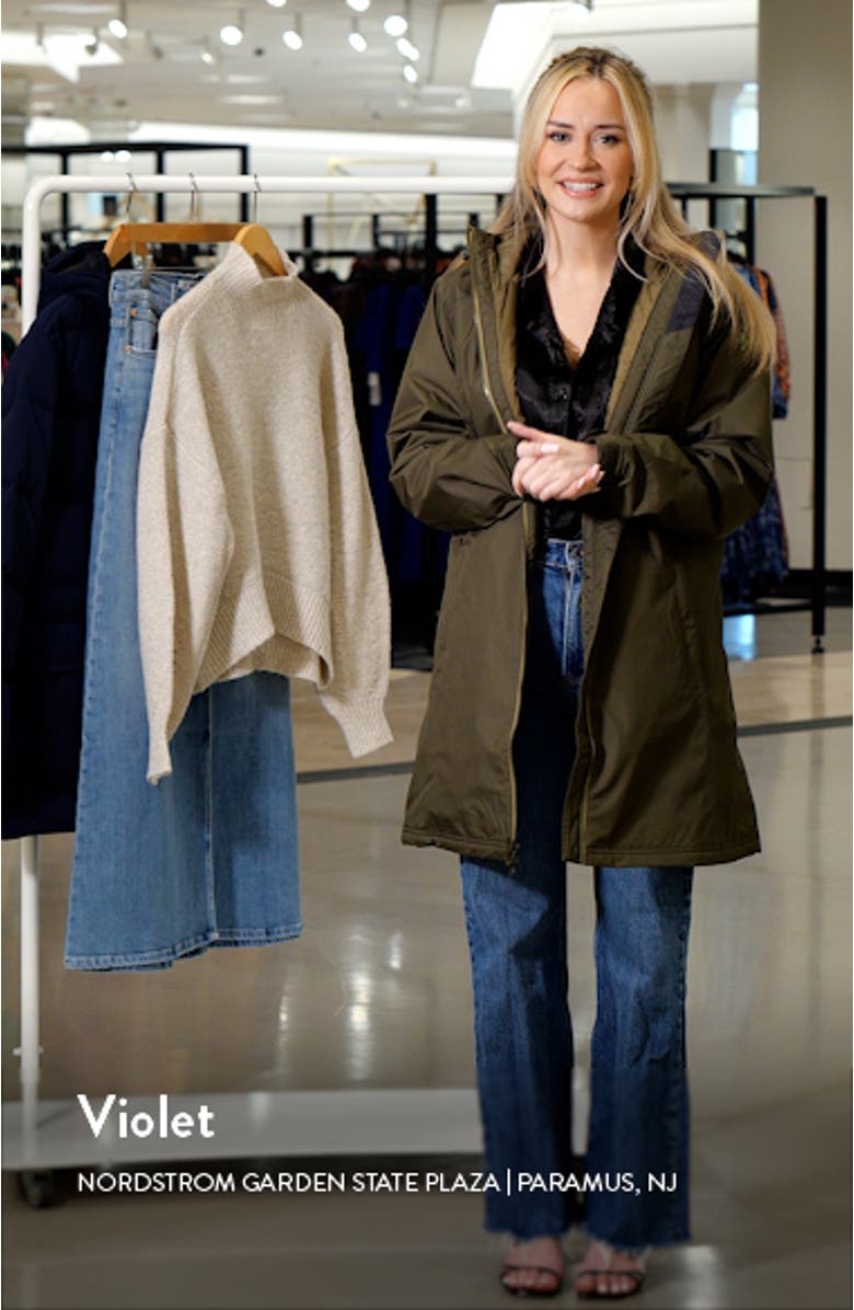 Belfast Long Waterproof Winter Rain Jacket, sales video thumbnail