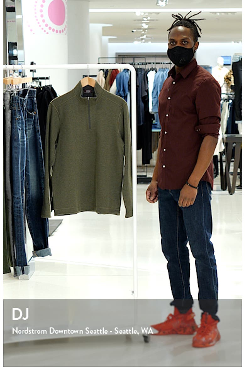 Reversible Quarter Zip Pullover video