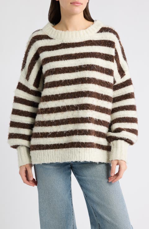 Hartford Striped Crewneck Sweater