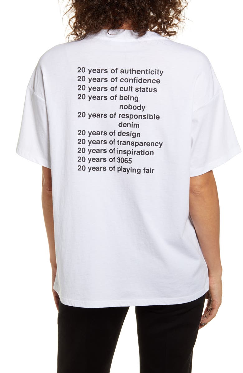 Nobody Denim Organic Cotton Graphic Tee, Alternate, color,