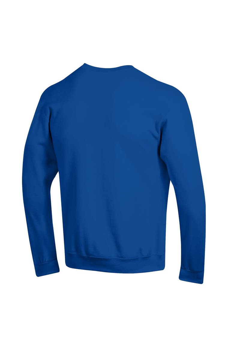Men's Champion  Royal Los Angeles Dodgers Heart & Soul Powerblend Sweatshirt, Alternate, color, Royal