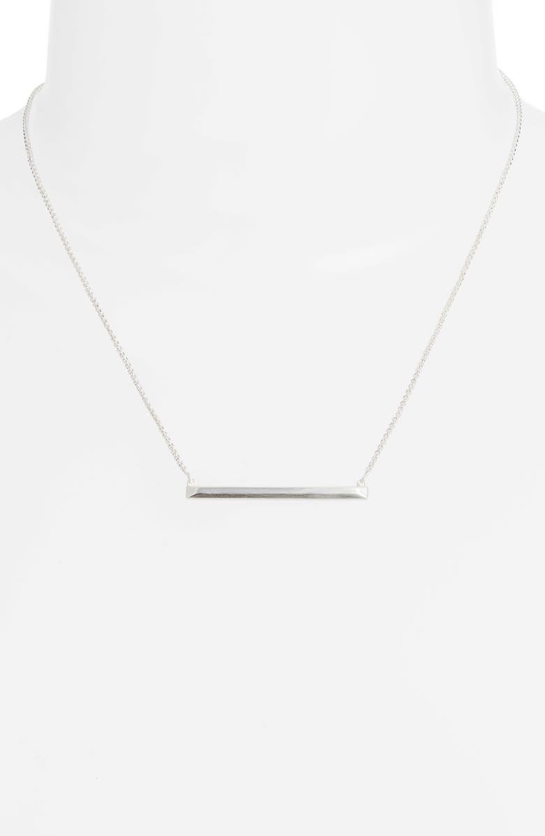 Kendra Scott Kelsey Bar Necklace, Alternate, color, 