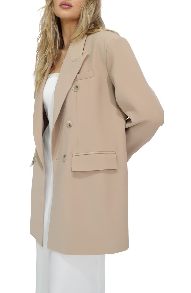 Belle & Bloom Found in the Wild Blazer, Alternate, color, Camel