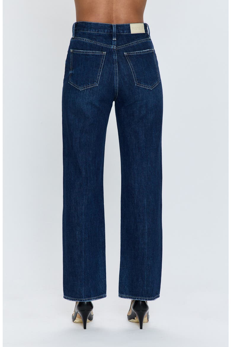Cassie High Waist Straight Leg Jeans, Alternate, color, CULTIVATE
