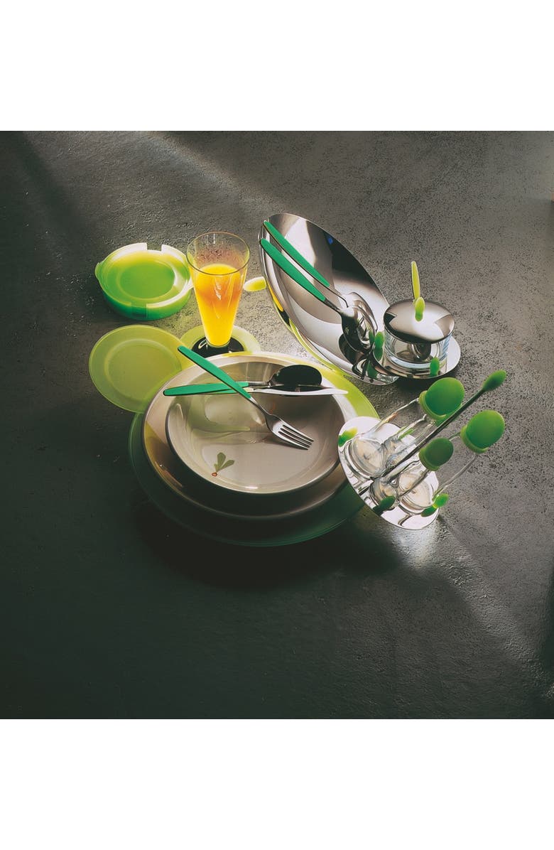 Mepra Caramella Flatware Set - 24 Pieces, Alternate, color, Mint