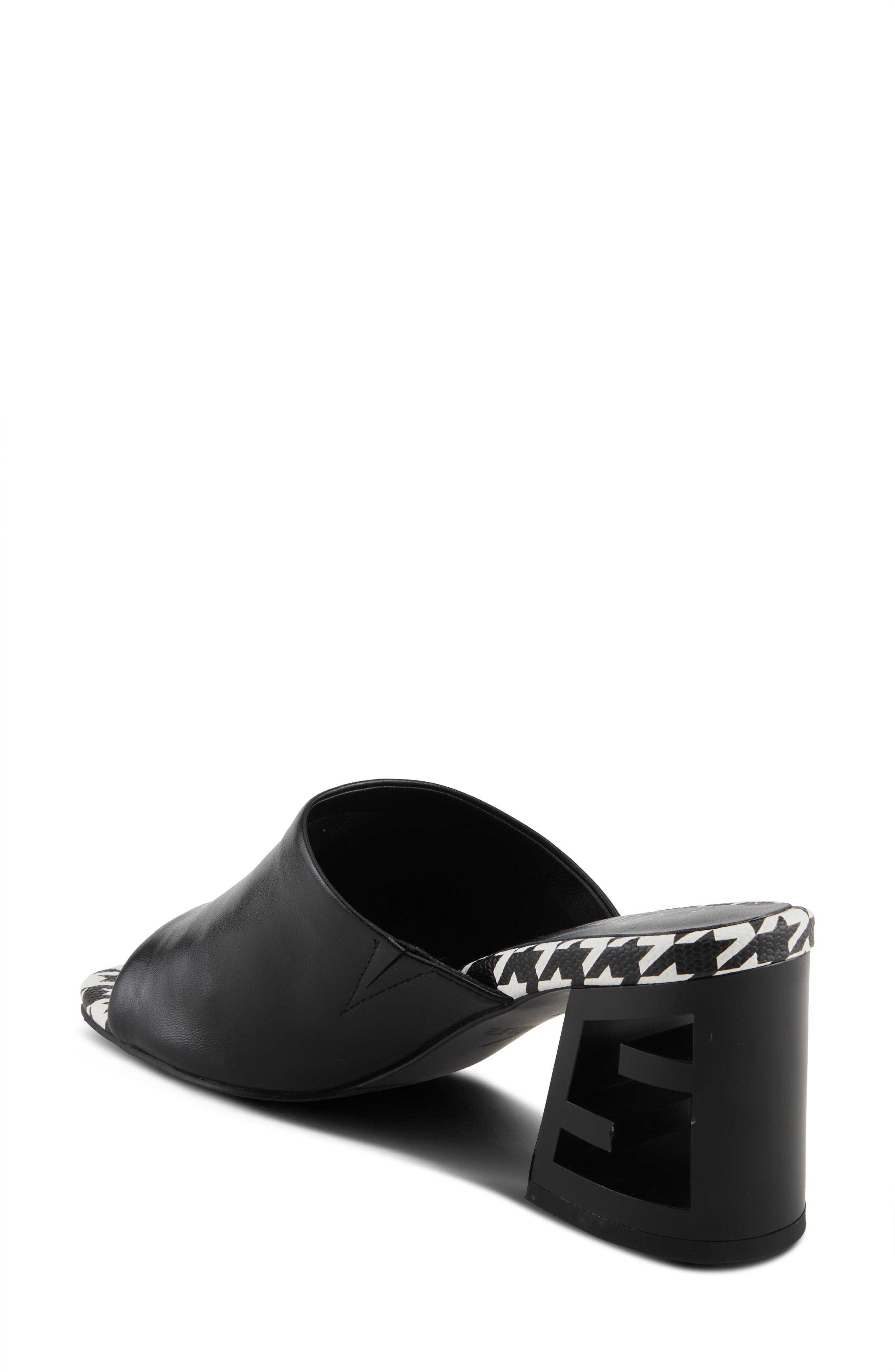 AZURA BY SPRING STEP Sculptor Slide Sandal, Alternate, color, Black