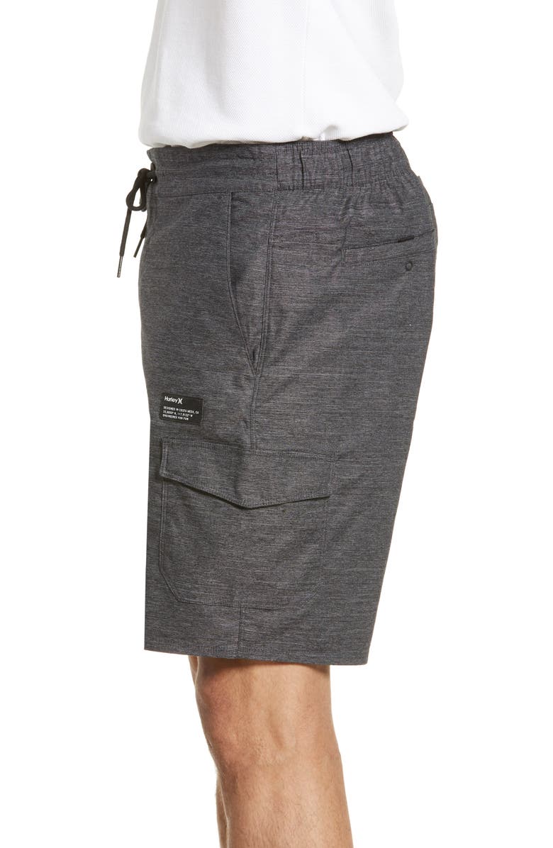 Hurley Dri-FIT Breathe Cargo Shorts, Alternate, color, 