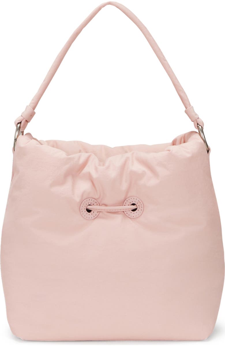 Oryany Small Pillow Nylon Bucket Bag, Alternate, color, Baby Pink