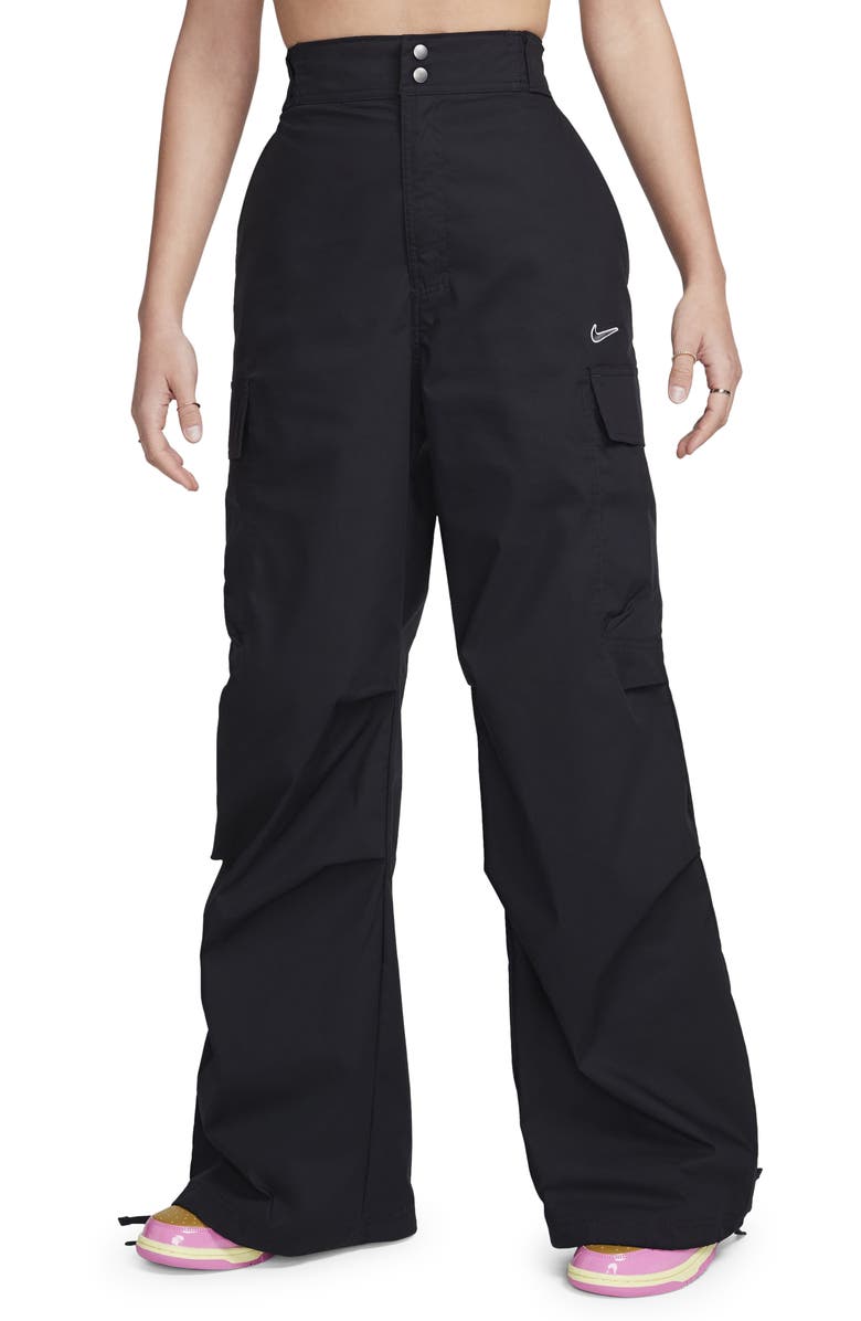 Nike High Waist Woven Cargo Pants, Main, color,