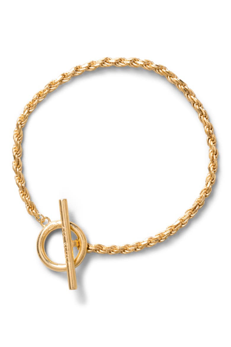 Rope Bracelet, Main, color, GOLD