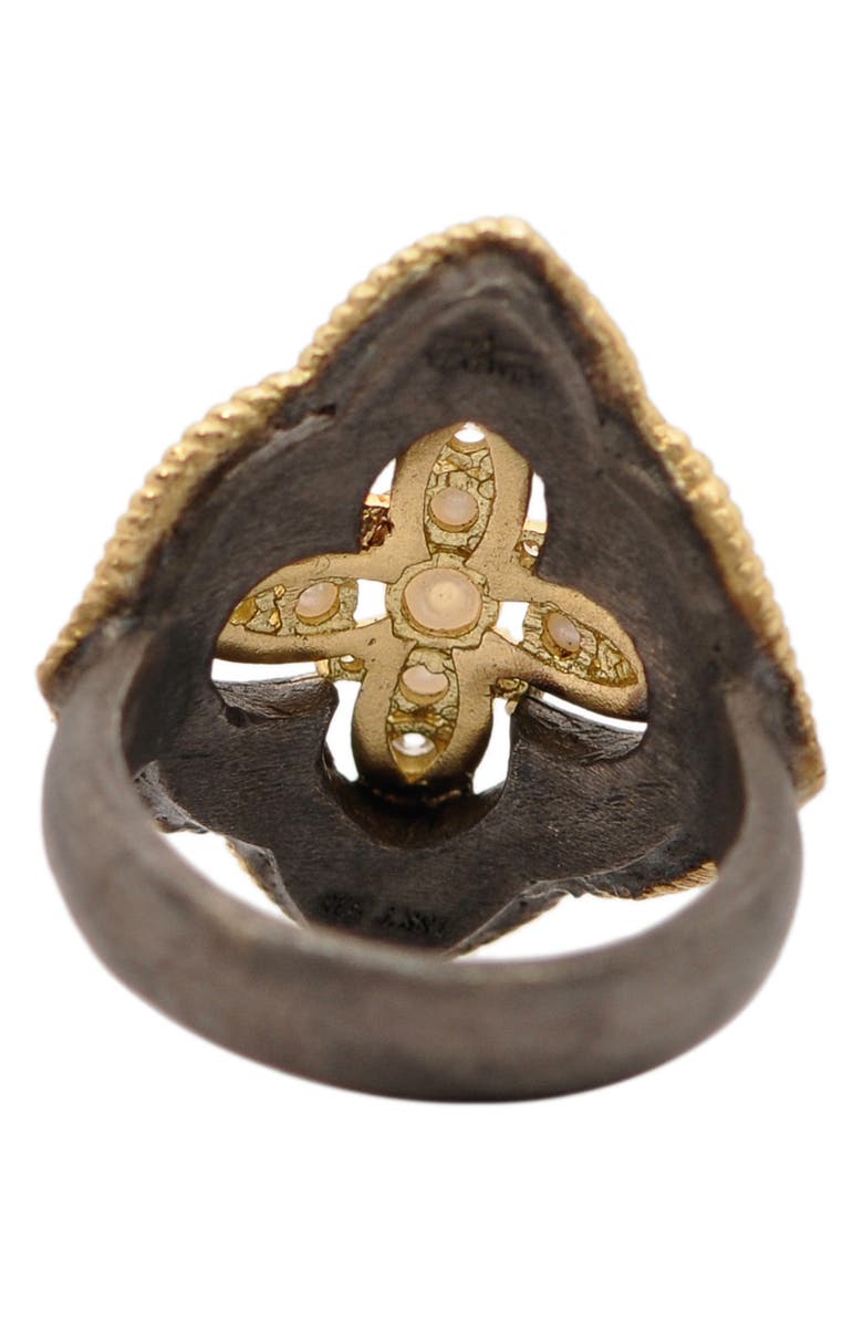 Armenta Open Scroll Statement Ring, Alternate, color, 