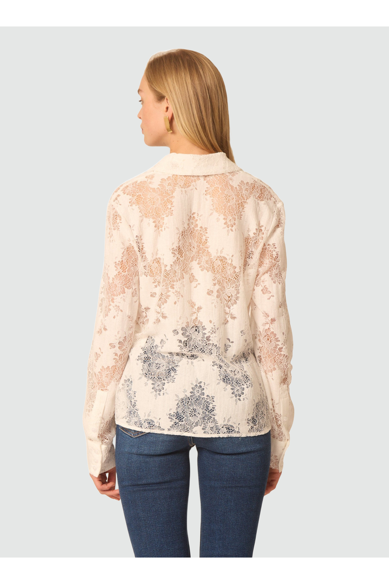 Troy Blouse, Alternate, color, Cotton white lace