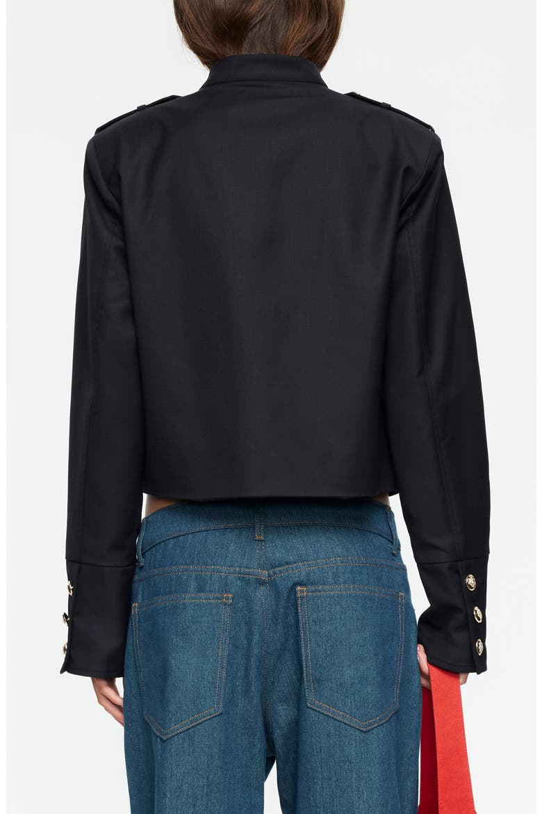 Rush Hour Crop Jacket, Alternate, color, ONYX