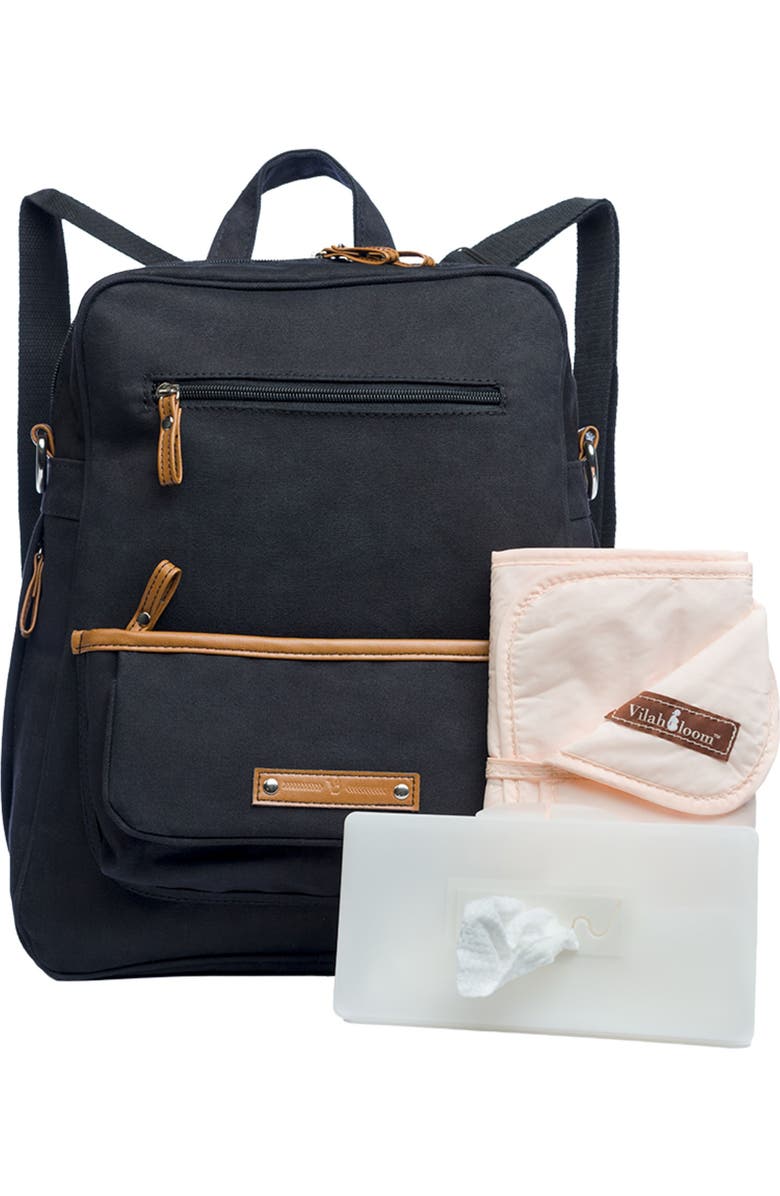 Vilah Bloom Monroe-On-the-Go Diaper Backpack, Alternate, color,