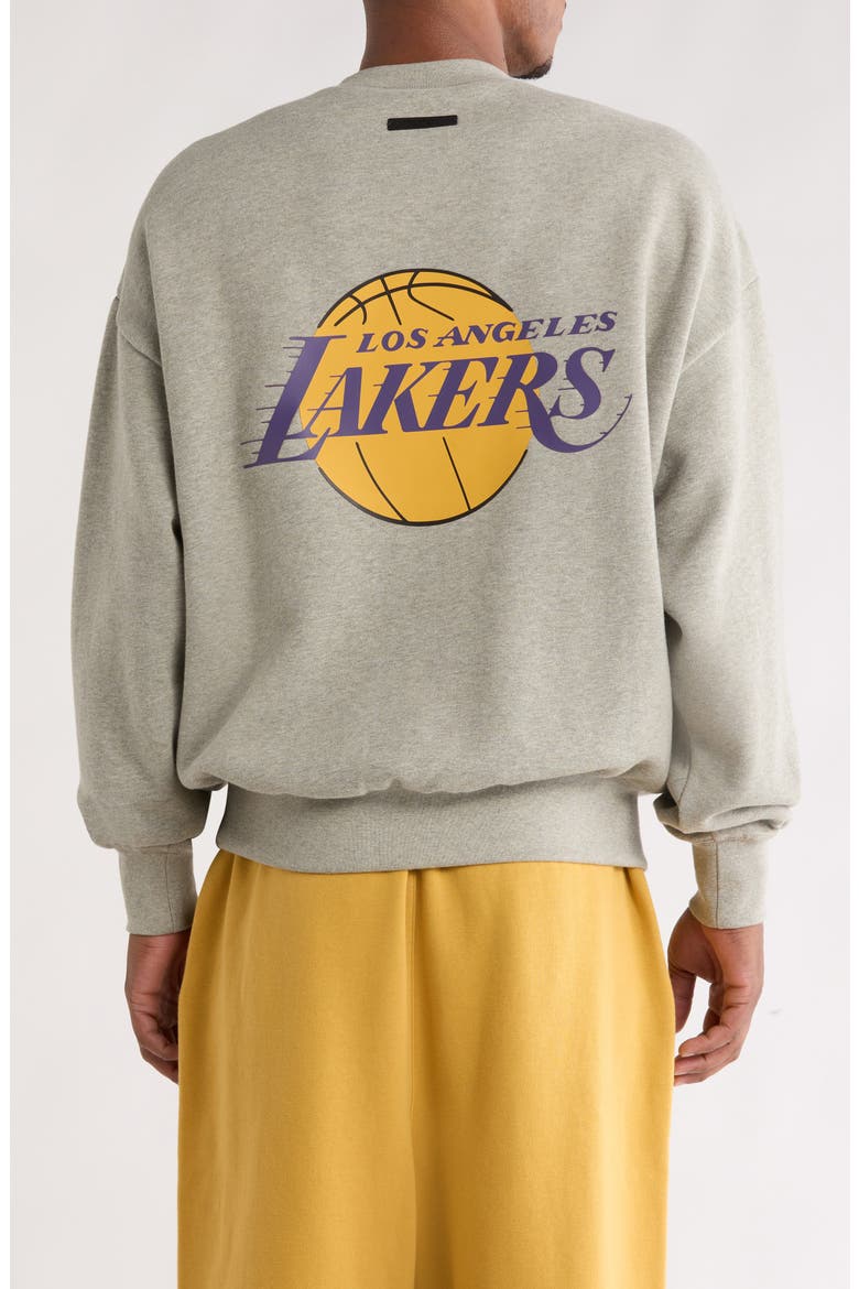 x NBA Lakers Sport Fit Crewneck Sweatshirt (Men) | Nordstrom