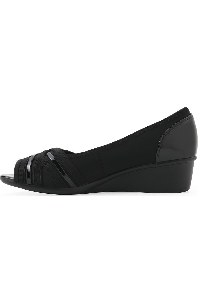CLIFFS BY WHITE MOUNTAIN Boldest Wedge Peep Toe Pump, Alternate, color,