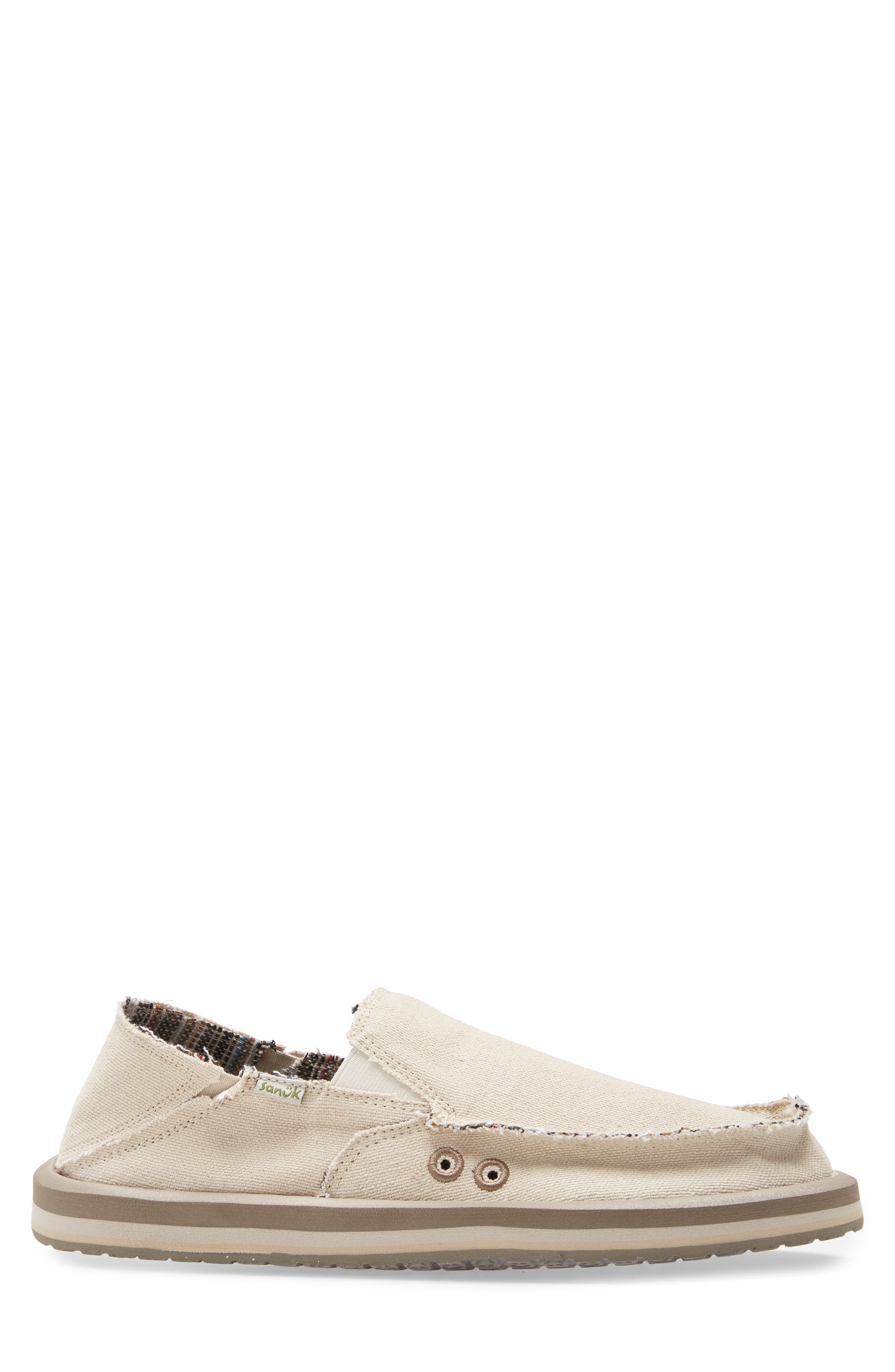 Sanuk Slip-On Sneaker, Alternate, color, Natural