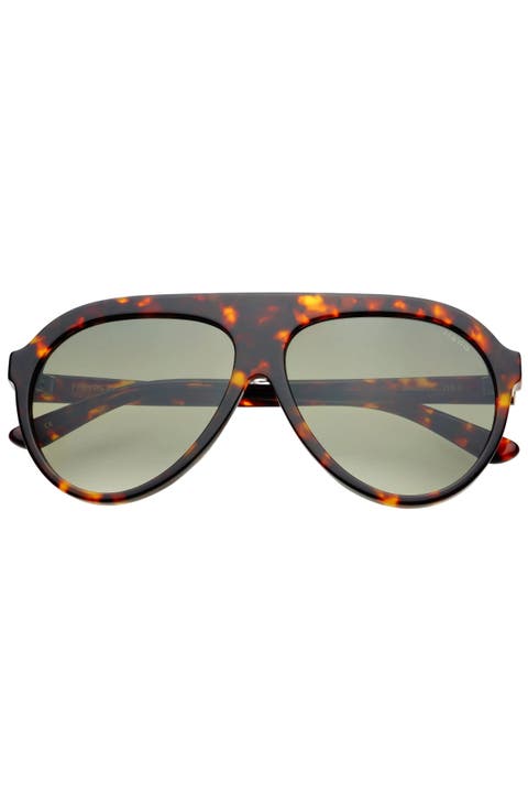 Maxwell Oversized Aviator Sunglasses