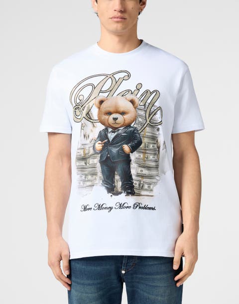 Round Neck T-Shirt Teddy Money Men