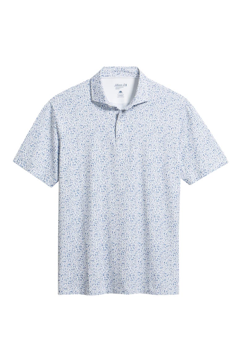 Rally Cap Performance Jersey Polo, Alternate, color, MIDNIGHT NAVY
