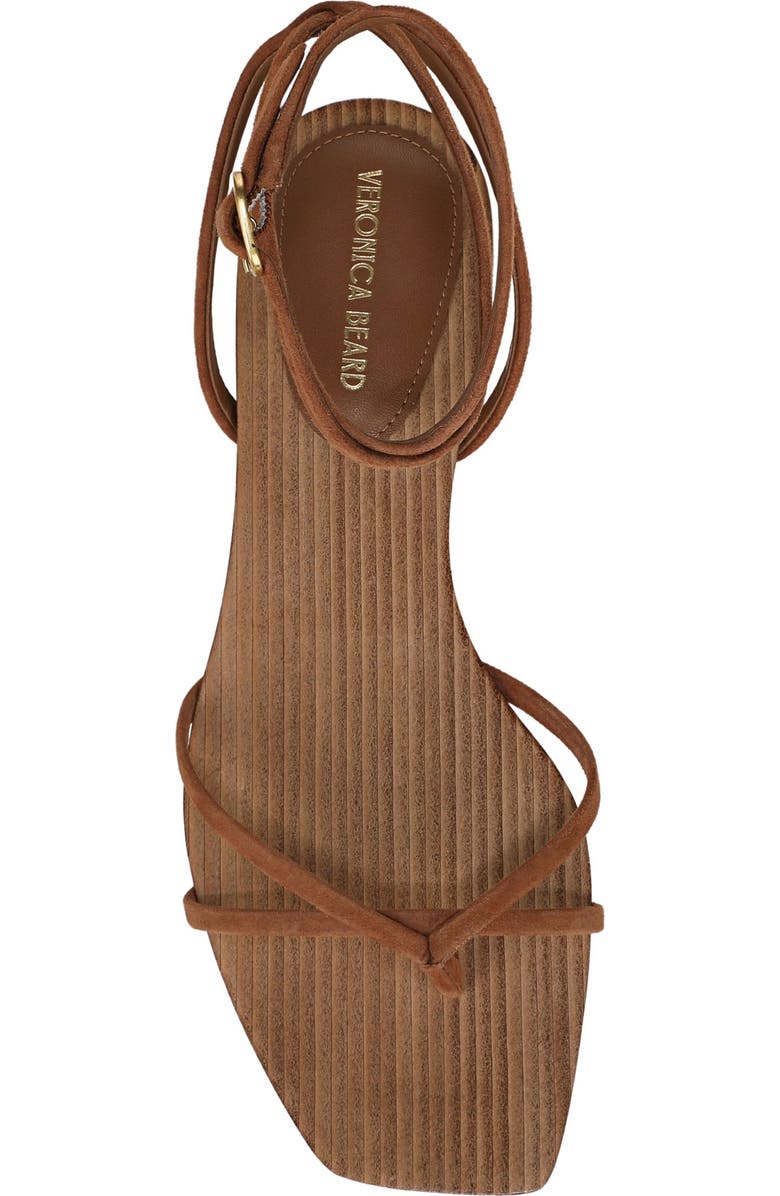 Veronica Beard Allegra Ankle Strap Sandal, Alternate, color, Hazelwood