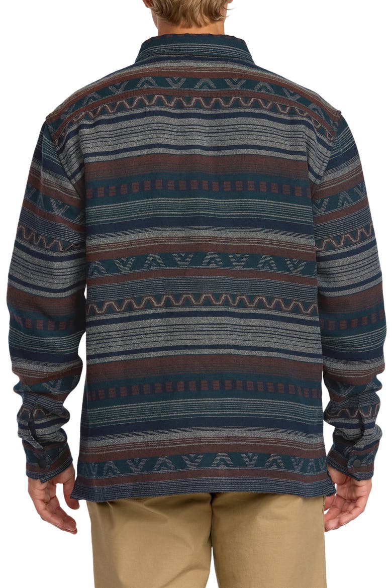 Lodge Jacquard Snap Front Shirt, Alternate, color, CHINO