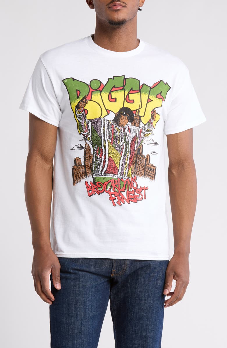 Merch Traffic Biggie Smalls Graphic T-Shirt, Main, color,