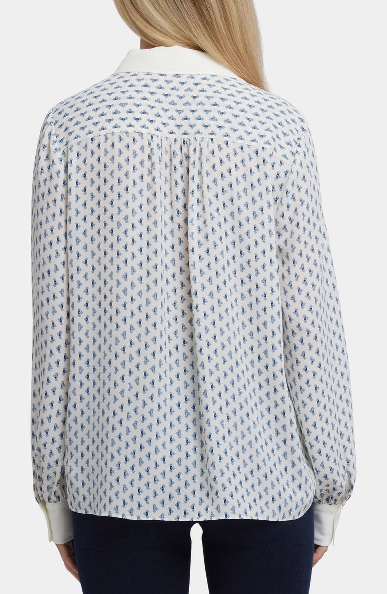 NYDJ Taylor Print Shirt, Alternate, color, Rue Balard